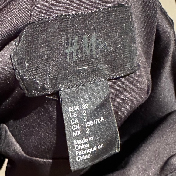 Black satin top - Picture 3 of 3